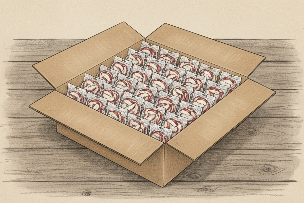 Case of Apple Slice Packs